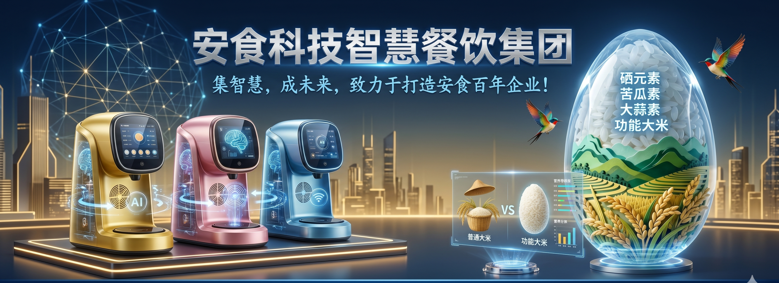 云南全荟安食科技有限公司----企业简介-安食科技_AI美食机_功能大米_安食科技智慧餐饮